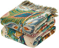 LUTBM Boho Throw Blanket for Bed Cotton Summer Blankets Twin Size for Bedroom by LUTBMFindYourFreeSpiritatHome