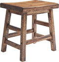 Alaterre Furniture Durango 20-Inch Tall Industrial Wood Dining Stool by AlaterreFurniture
