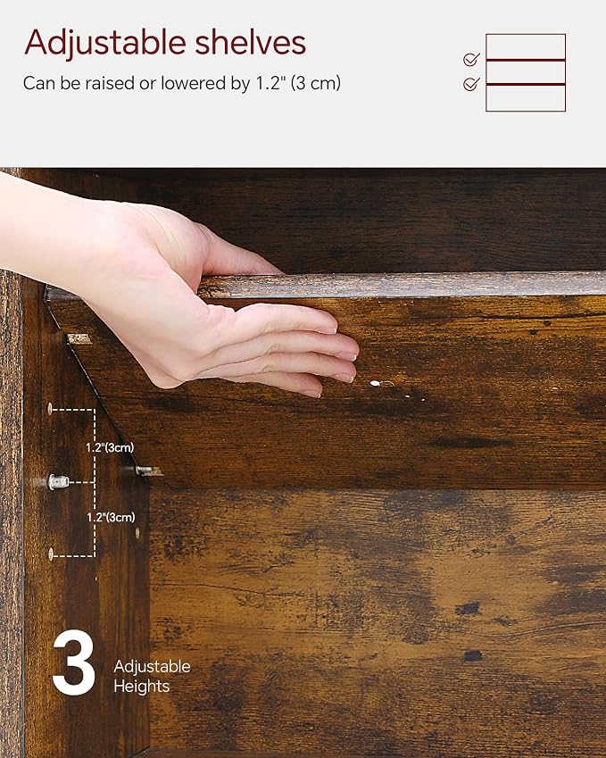 SUNMORY 6 Tier Tree Bookshelf, Small Bookcase - Image 5
