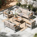 Aluminum Outdoor Patio Furniture Set by Oasbira