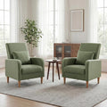 COLAMY Mid-Century Modern Upholstered Accent Chair by COLAMYHOME