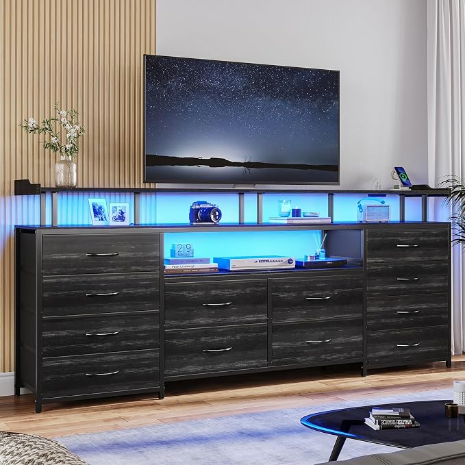BTHFST 12 Drawers TV Stand Dresser - Image 6