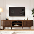 Decofy Mid Century TV Stand for TVs up to 90 Inches, Entertainment Center by Decofy