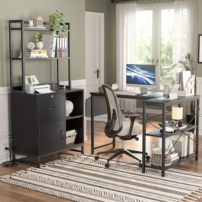 Homieasy Vertical Filing Cabinet - Image 7