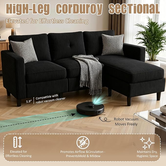 Convertible Sectional Sofa - Image 9
