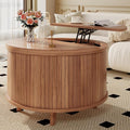 Easyego Lift Top Coffee Table for Small Spaces, 31.5" Mid-Century Modern Wooden by Easyego