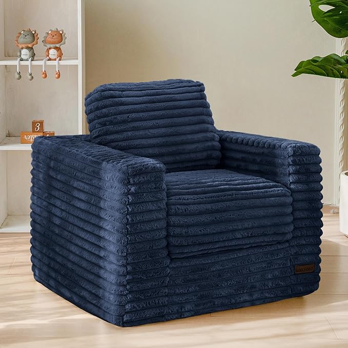 MAXYOYO Kids Bean Bag Chair, Comfy Faux Fur Bean Bag Sofa by MAXYOYO