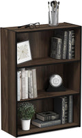 Furinno PASIR Book Shelf, 3-Tier Bookshelf, Storage Shelves Bookcase, 9.7 x by Furinno-FitsYourSpaceFitsYourBudget