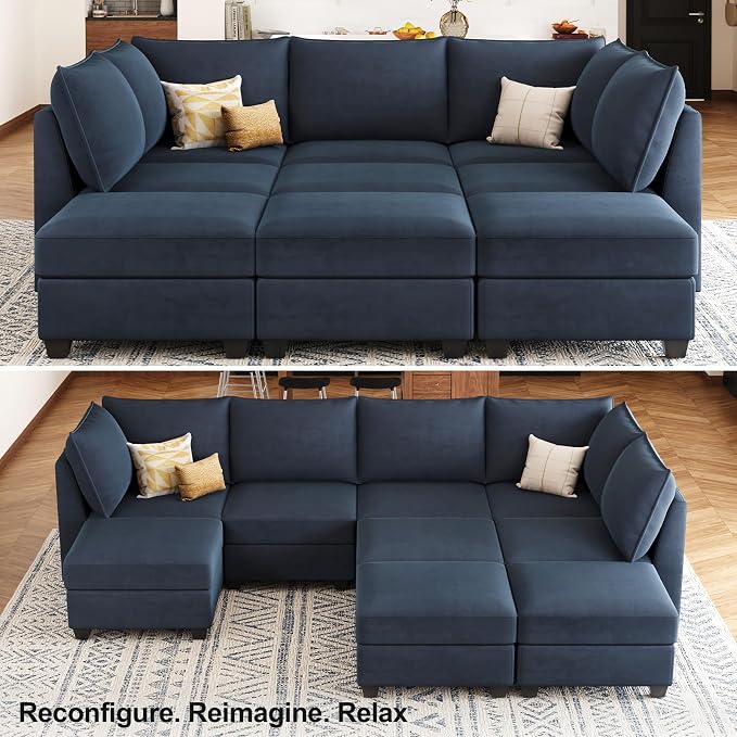 Belffin Modular Sectional Sofa Bed - Image 5