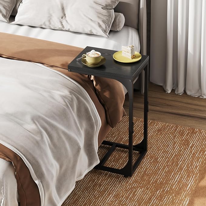 WLIVE C Shaped End Table, Small Couch Side Tables - Image 7