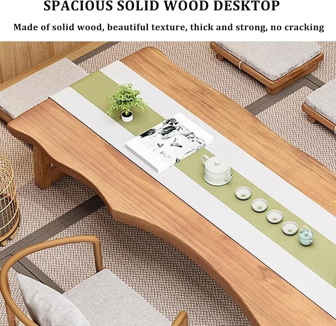 Living Room Coffee Table Japanese Style Floor Table Low Table Reception Room - Image 4