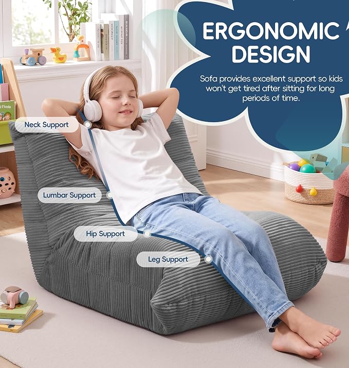 Hobestluk Small Bean Bag Chair - Image 4