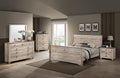 Roundhill Furniture Imerland Contemporary White-wash Finished 5-Piece Sleigh by RoundhillFurniture