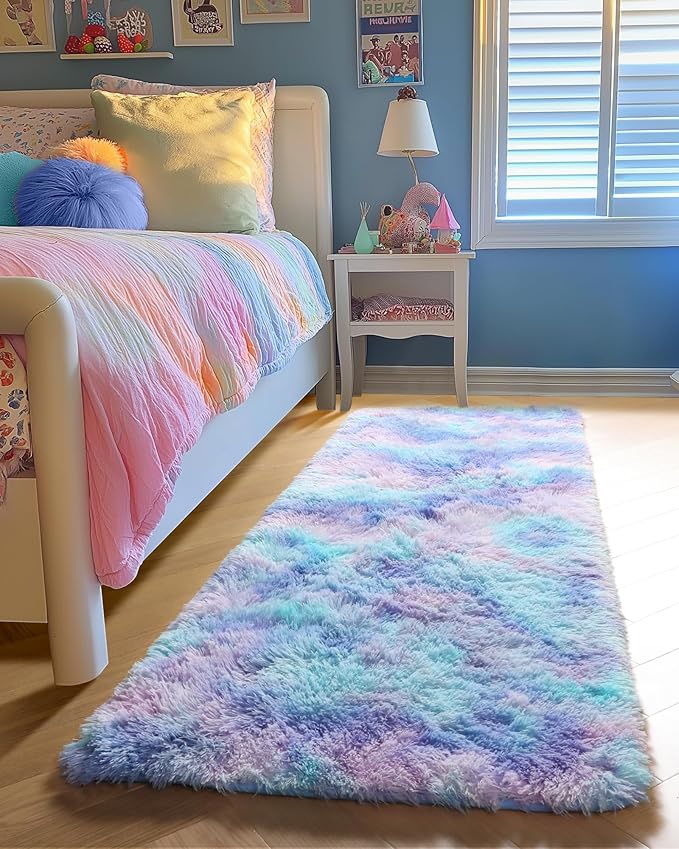 PAGISOFE Adorable Rainbow Runner Rugs by PAGISOFE