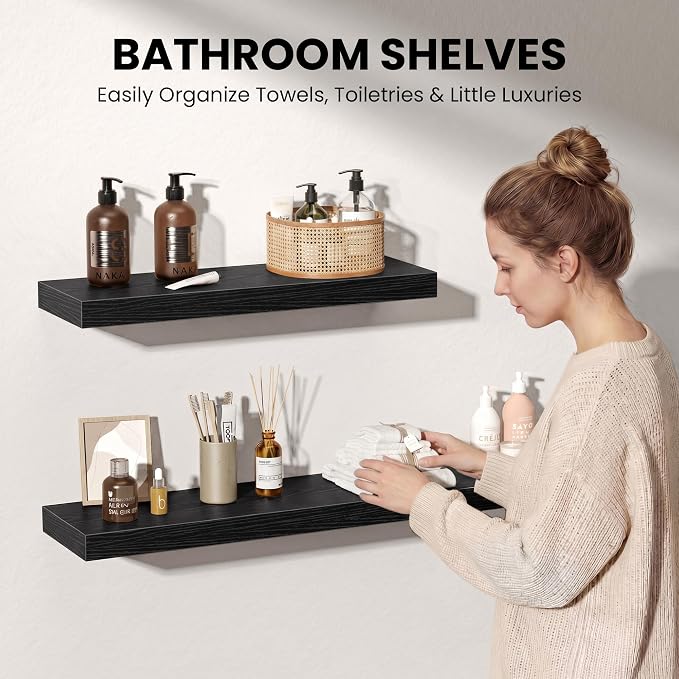 Fun Memories 55Inch Long Floating Shelves, 8 Inch Deep Shelves - Image 7