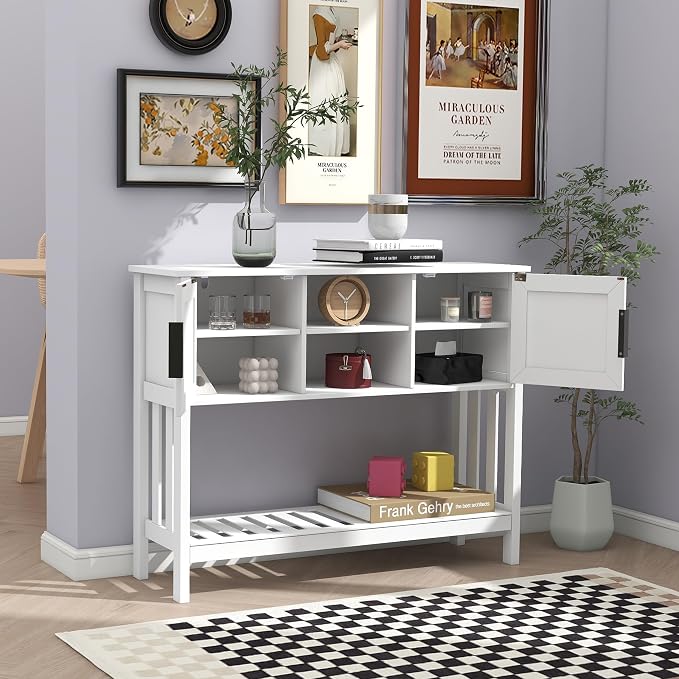 TaoHFE White Console Table - Image 8