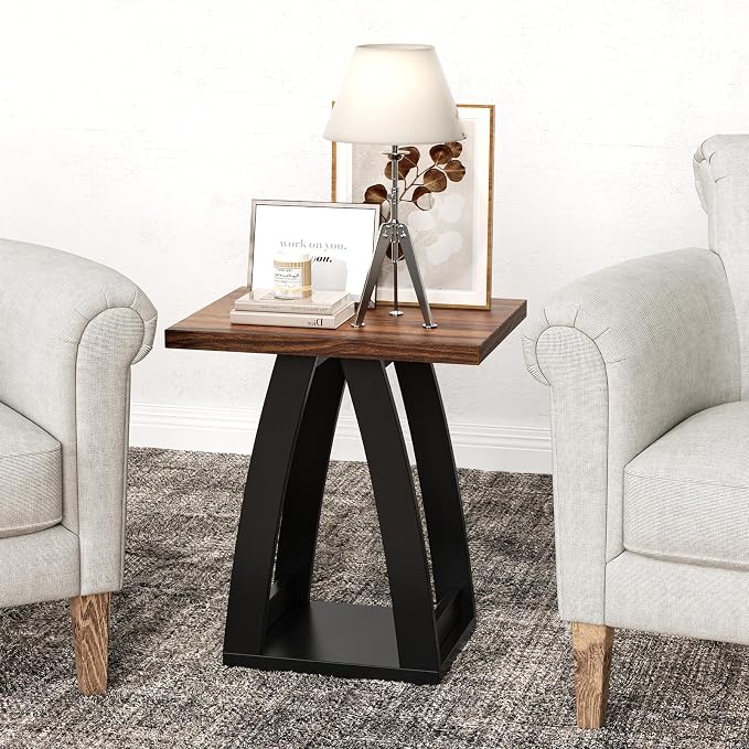FROMJBEST End Table Set of 2, Side Table, Nightstand, Sofa Side Table - Image 7