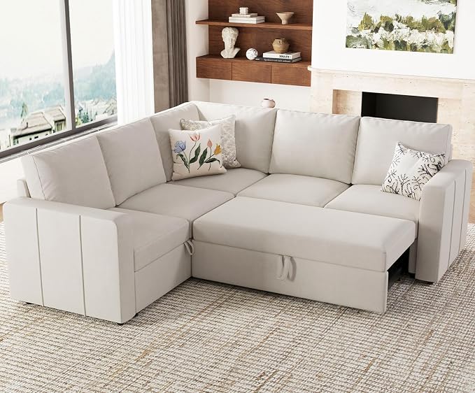 Belffin Modular Sectional Sleeper Sofa by Belffin