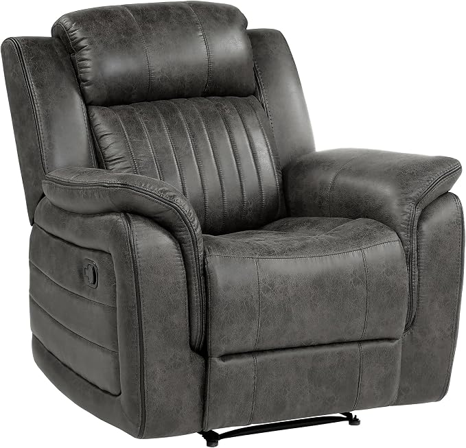 Lexicon Recliner Living Room Set, Home Theater Seating, Manual Polished - Image 4