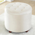 Ornavo Home Round Storage Ottoman by OrnavoHome