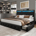 LARMACE Queen Size Bed Frame by LARMACE