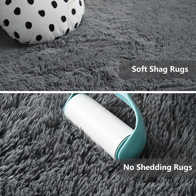 9X12 Large Area Rugs for Living Room Bedroom, Big Shag Rug for Bedroom Dorm - Image 3