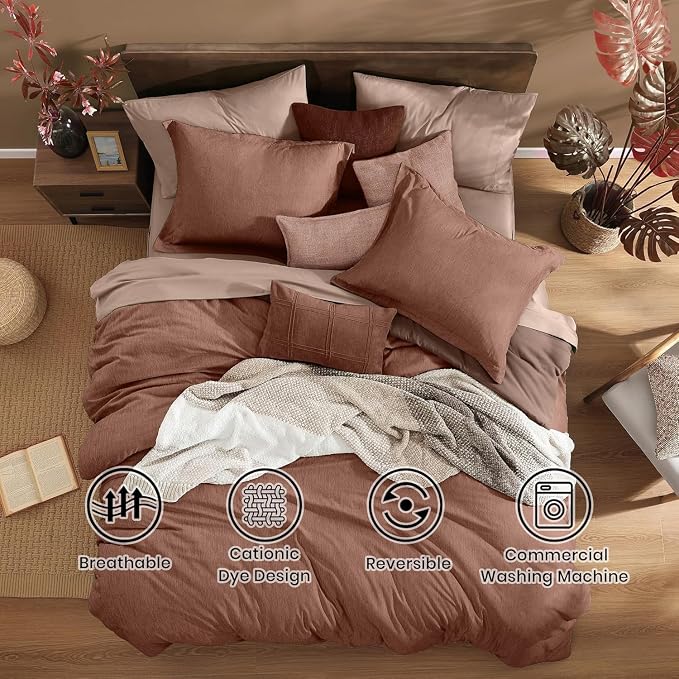 Monbix California King Comforter Set - Image 2