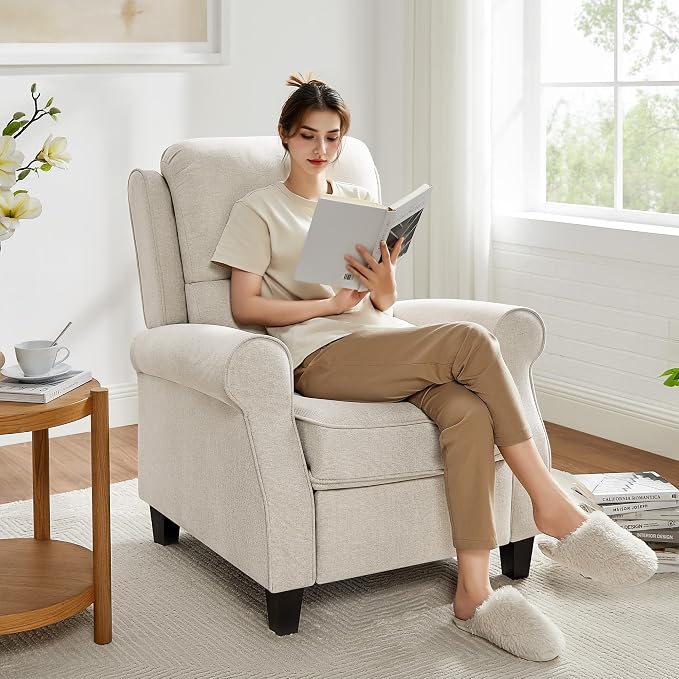 Oversized Recliner Chair for Living Room, Modern Reclining Sofa Home Theater by Arcrinte