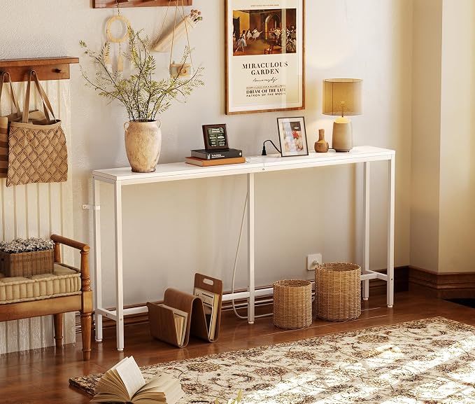 SUPERJARE 70 Inch Console Table - Image 8