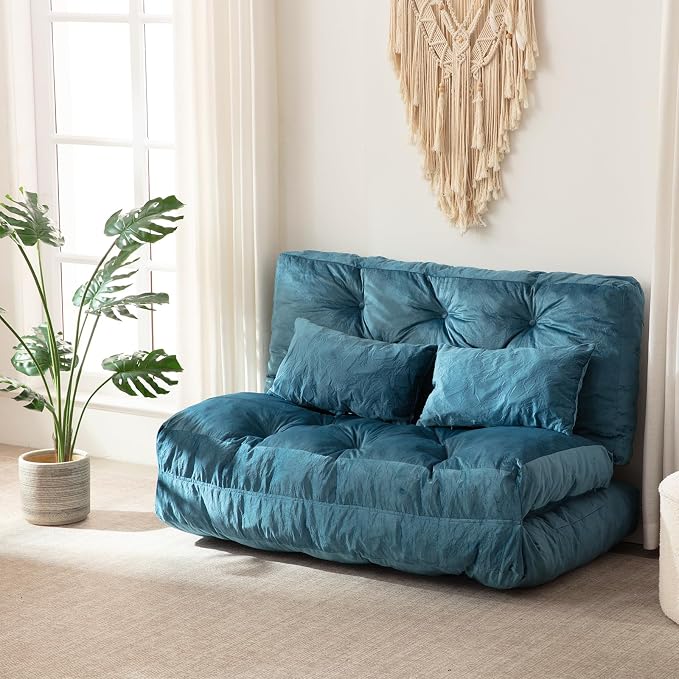 Folding Sofa Bed, Convertible Sleeper Chair - Image 7