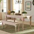 Grain Wood Furniture Valerie Original Solid Wood 63" Dining Table by GrainWoodFurniture