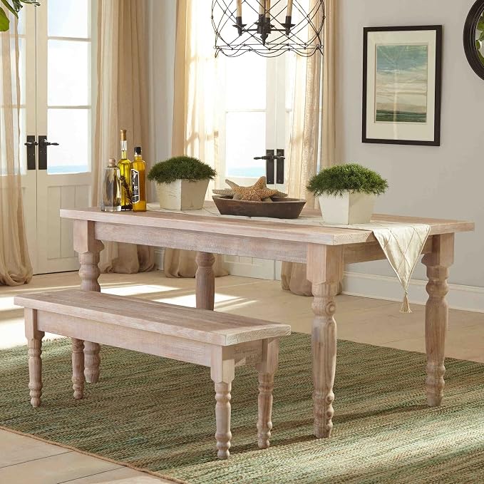 Grain Wood Furniture Valerie Original Solid Wood 63" Dining Table by GrainWoodFurniture