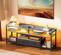 Huuger TV Stand for 55 60 Inch TV, Entertainment Center by Huuger