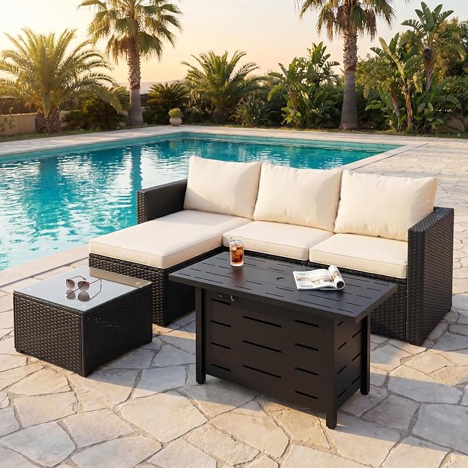 SUNLEI 4-Piece Patio Furniture Set by SUNLEI