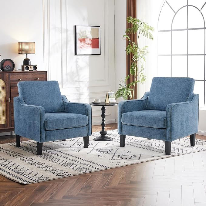 VINGLI Mid Century Modern Accent Chair, Waiting Room - Image 9