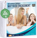 Utopia Bedding Full Size Mattress Protector Zippered, 100% Waterproof Bed Bug by UTOPIABEDDING