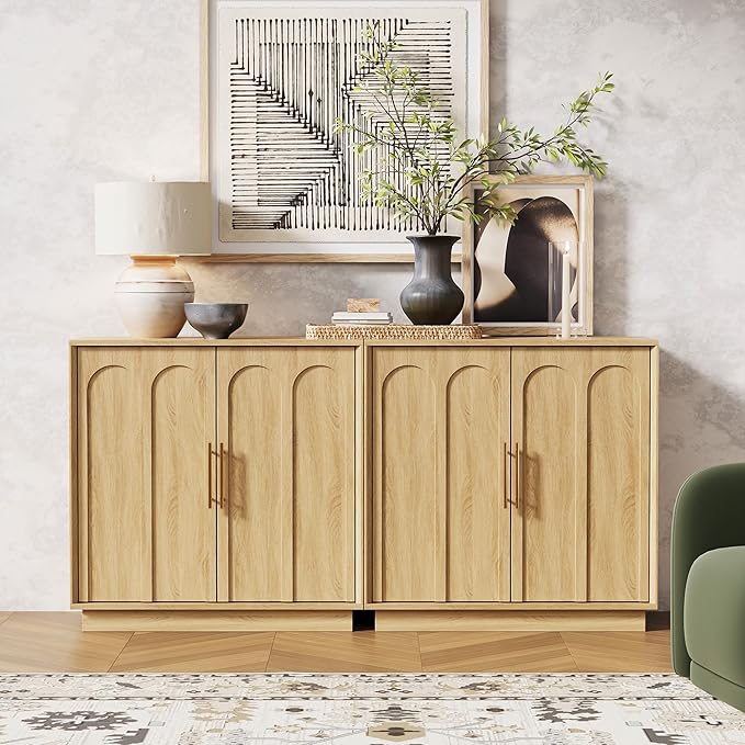 FORTUNETEC Sideboard Buffet Cabinet - Image 5
