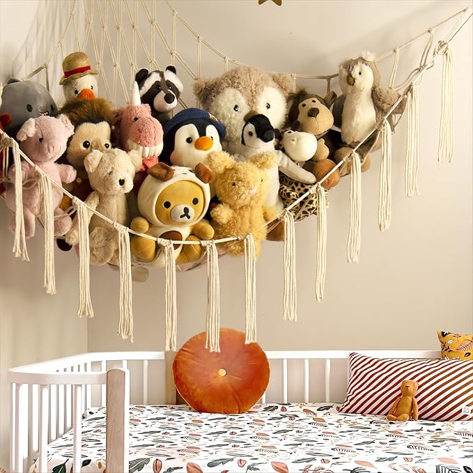 mirolam Stuffed Animal Storage Hammock Net - Image 3