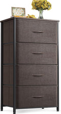 ODK Dresser for Bedroom with 4 Storage Drawers, Small Dresser Chest of Fabric by ODK