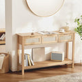 VEVOR Rattan Console Table by VEVOR