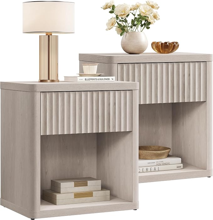 SICOTAS Night Stand Set of 2 Nightstands by SICOTAS
