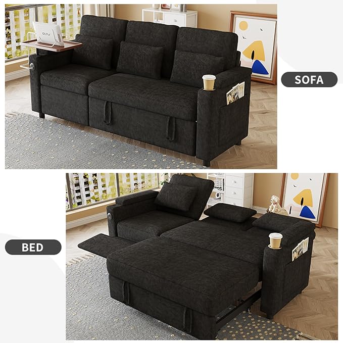 Queen Sectional Sleeper Sofa - Image 7