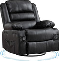 Rocking Recliner Chair for Adults Wide 360° Swivel Rocker Recliner by Garvee