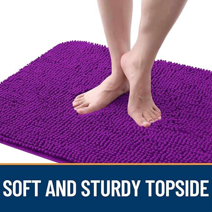 OLANLY Dog Door Mat for Muddy Paws 45x27, Absorbs Moisture and Dirt, Absorbent - Image 4