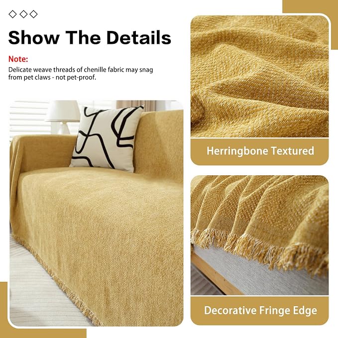 DREAMINGO Modern Minimalism Couch Cover - Image 3