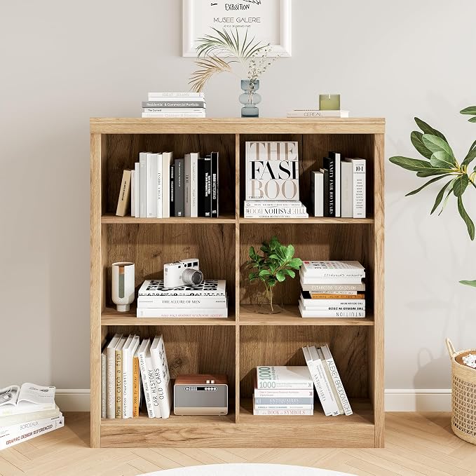 GarveeHome 6 Cube Storage Organizer, 53 Inch Tall Bookcase - Image 6