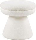 Furniture of America Rami Modern 18-inch Mushroom-Shape Upholstered Ottoman by FurnitureofAmerica