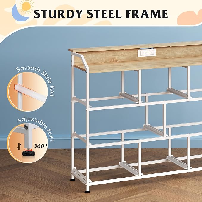 WLIVE Led Dresser for Bedroom, TV Stand for Bedroom - Image 9