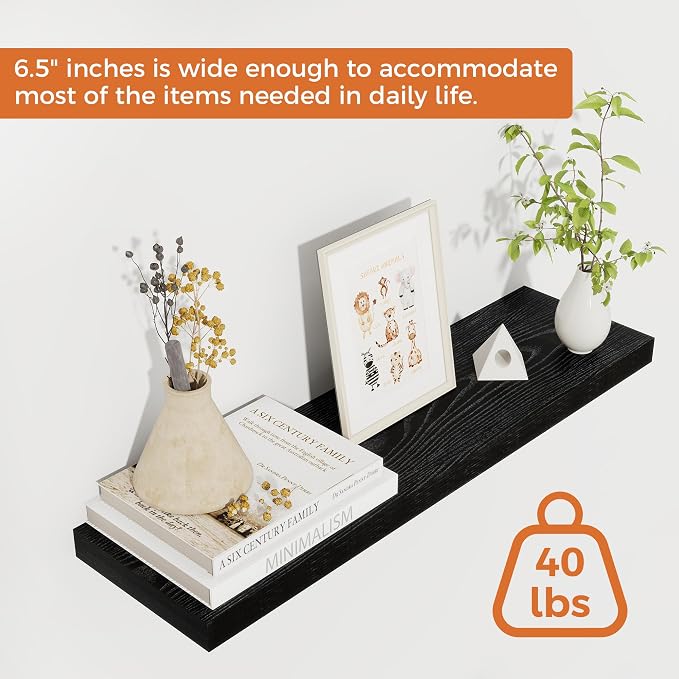 Fun Memories Floating Shelves for Wall, Floating Shelf for Living Room - Image 5