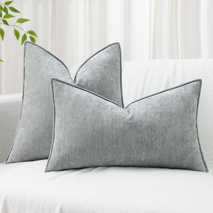 decorUhome Summer Couch Throw Pillow Covers 20x20 Set of 2, Decorative Soft - Image 7